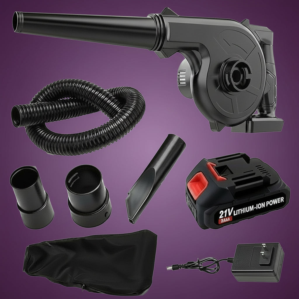 Portable Cordless Air Blower and Vacuum for Gardening & Cleaning