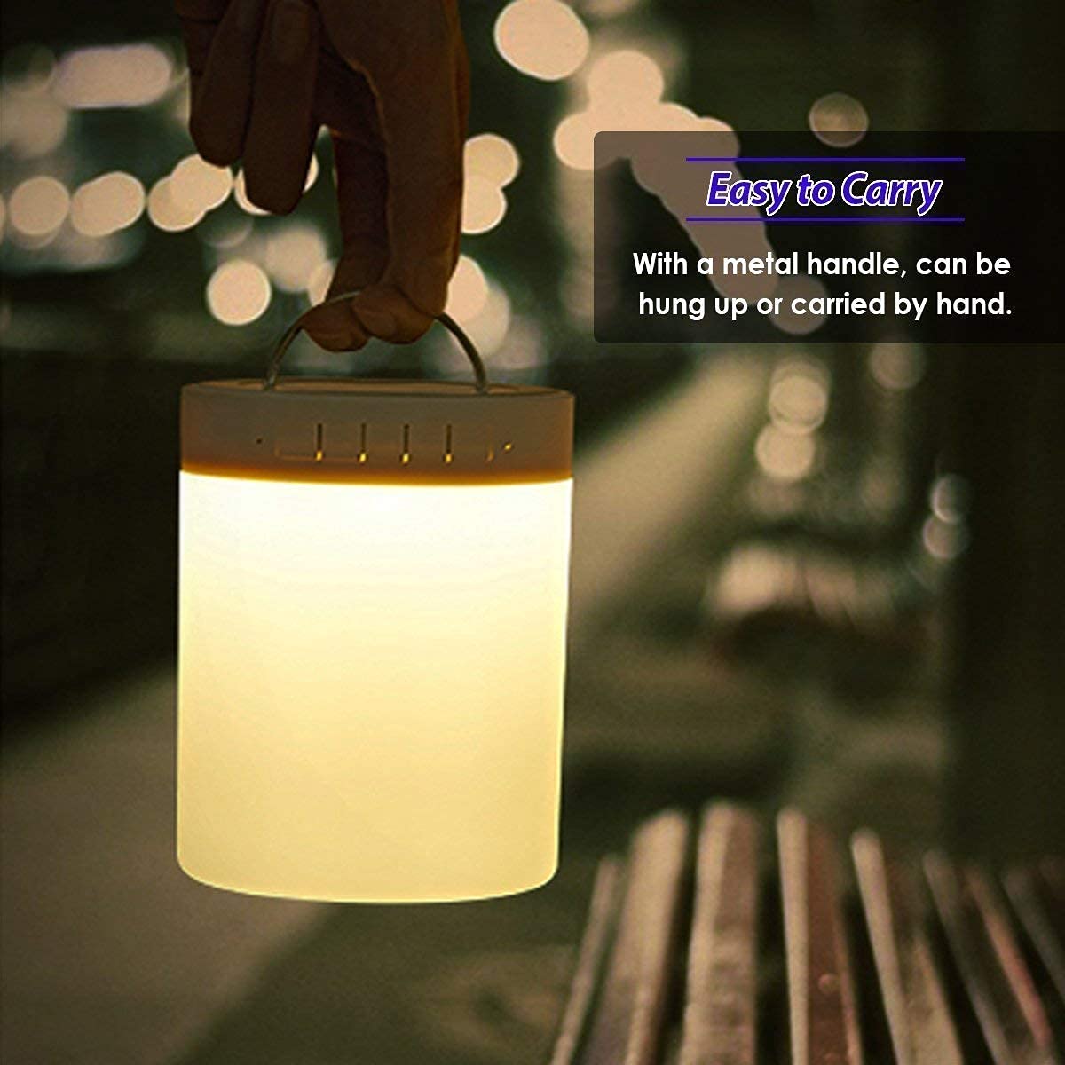 SPARXA TouchGlow™ Portable Speaker Lamp