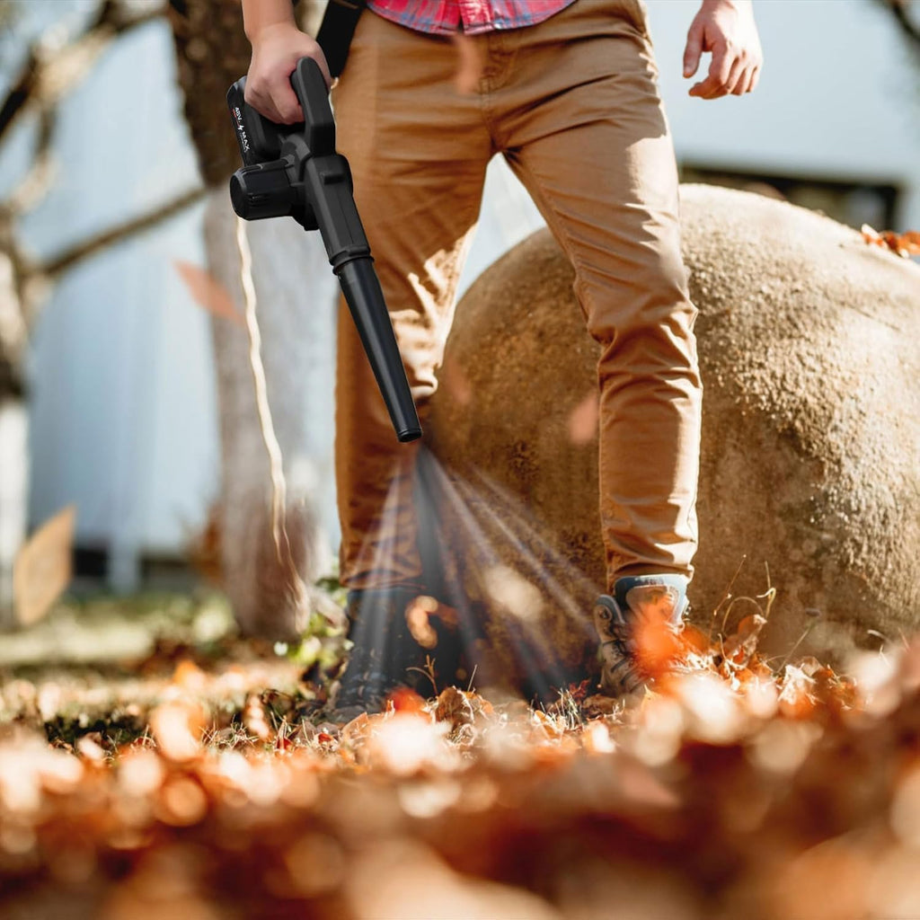 Portable Cordless Air Blower and Vacuum for Gardening & Cleaning