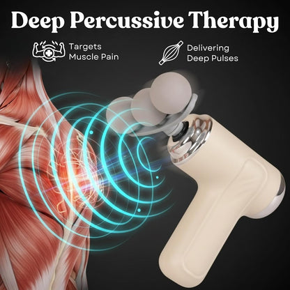 SPARXA DeepRelief™ Massage Gun – 9-Head Deep Tissue Muscle Massager